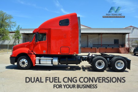 CNG Freightliner Truck