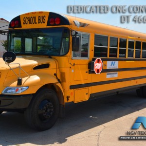 CNG school bus